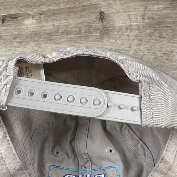 Bud Light Budweiser Beer Logo Gray Snapback Hat Adjustable Cap One Size - Picture 5 of 15